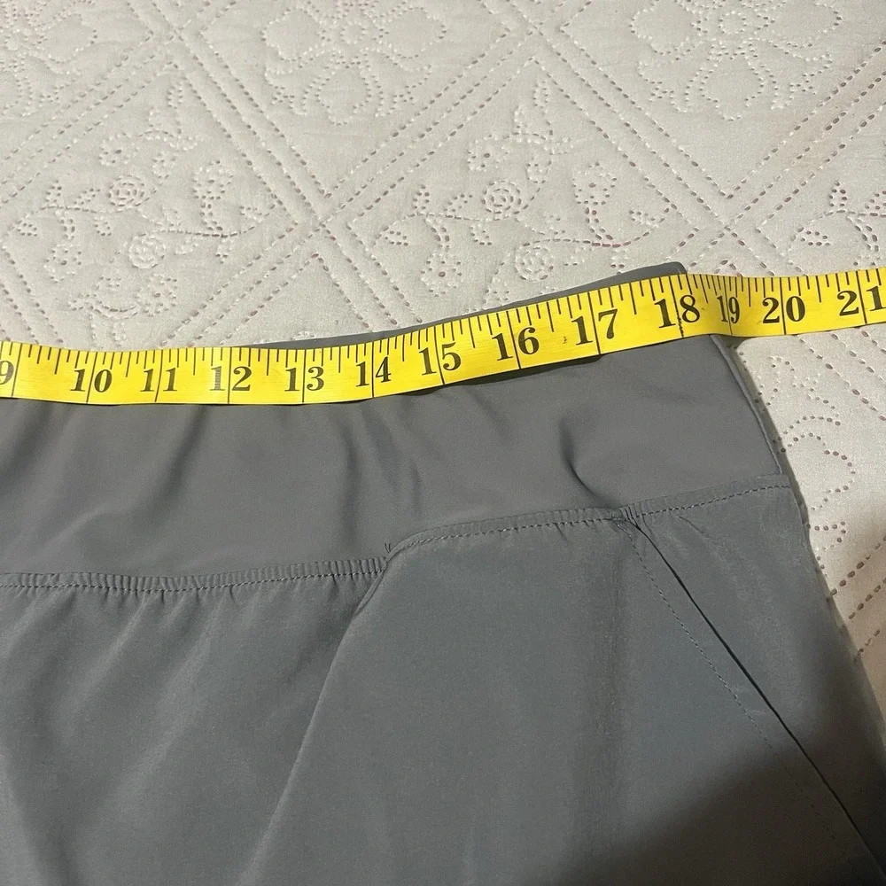 Baleaf Athletic Shorts Womens Gray‎ Pockets Dolphin Hem 3XL
